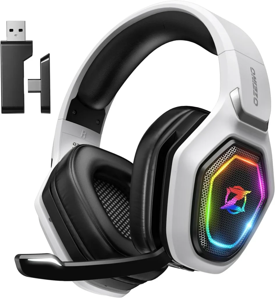 Ozeino 2.4 GHz Wireless Gaming Headset